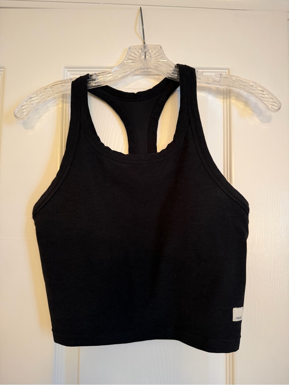 Vuori Elevation Racerback Tank Black Heather Women’s Size Small